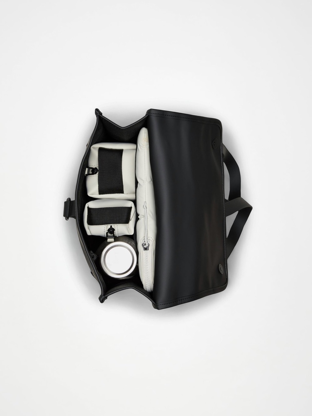 Rains Black Waterproof Backpack Mini - Picture 4 of 12